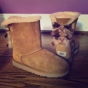 UGG Kid’s Bailey Bow II Boots